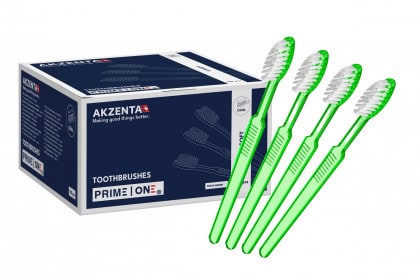 PRIME ONE<br>Zahnbürsten Fresh Grün